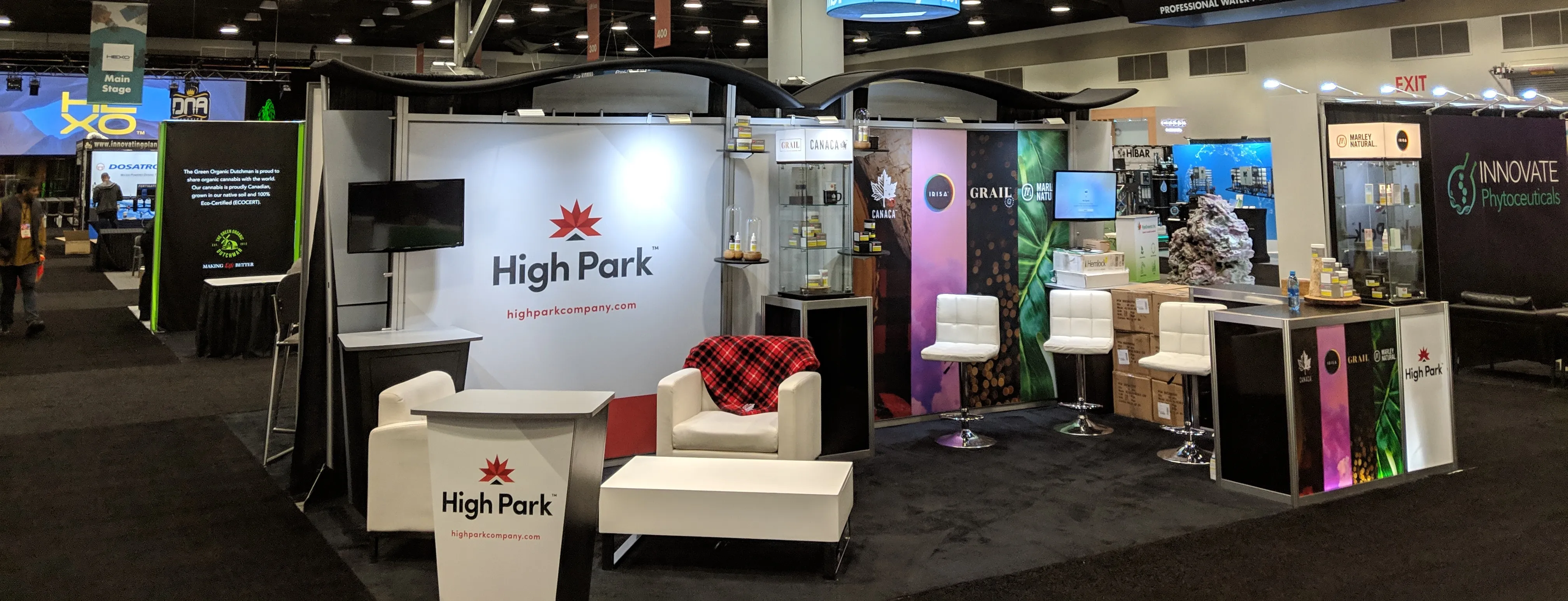 Radiant Exhibits Custom Trade Show Booth Solution Display Layout