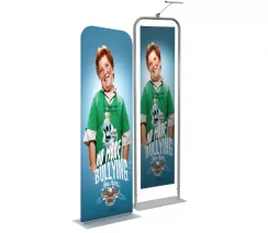 2ft Steel Plate Banner Stand EM-17B1