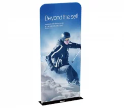 5ft Tension Fabric Display With Steel Plate