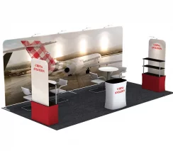 20ftx10ft Tube Booth Solution - J2