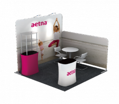 10ftx10ft Tube Booth Solution - E27