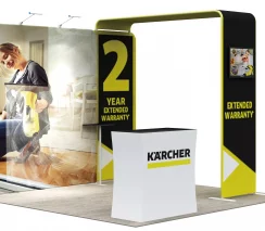 10ftx10ft Tube Booth Solution - B7