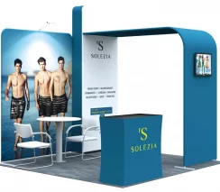 10ftx10ft Tube Booth Solution - E28