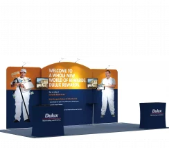 20ftx10ft Tube Booth Solution - H1