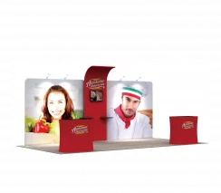 20ftx10ft Tube Booth Solution - E4