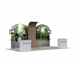 20ftx10ft Tube Booth Solution - G3