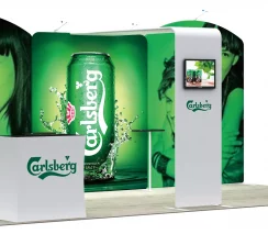 20ftx10ft Tube Booth Solution - B4